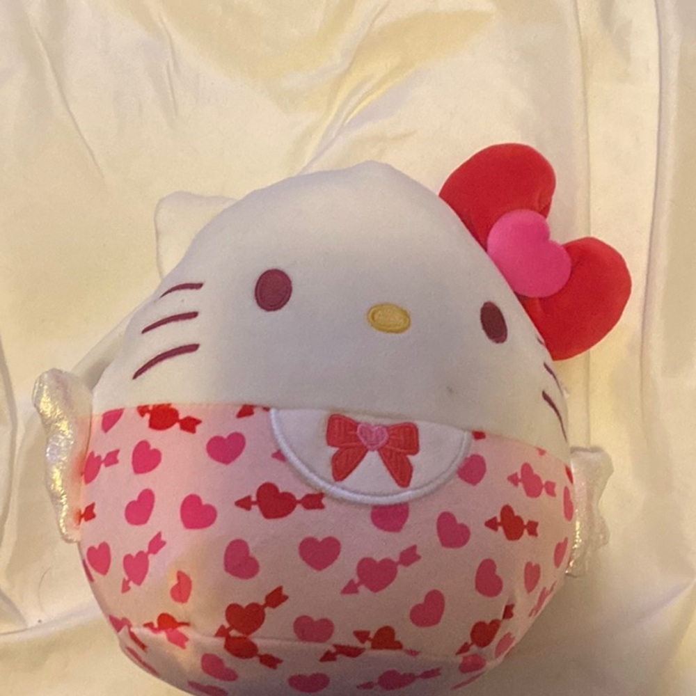 Hello Kitty Pink and White Plush Toy